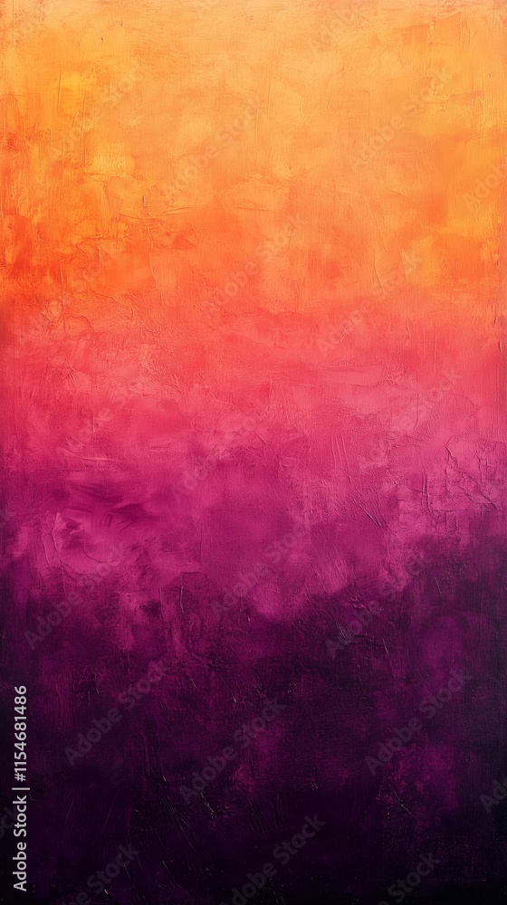 Obraz premium Fiery Gradient Abstract with Warm and Cool Tones - Made with Generative AI