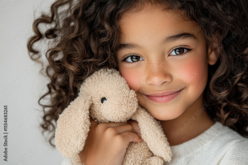 A girl joyfully celebrating Easter with her bunny plush, radiating happiness and warmth, embodying the uplifting spirit of spring in a vibrant atmosphere filled with decorations and treats A girl joyfully celebrating Easter with her bunny plush, radiating happiness and warmth, embodying the uplifting spirit of spring in a vibrant atmosphere filled with decorations and treats