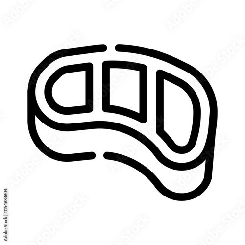 steak line icon