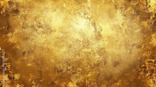 Obraz na płótnie Gold grunge texture with distressed effect - abstract patina background in vintage luxury style - elegant gold wall texture for design and creative projects - vector illustration w salonie