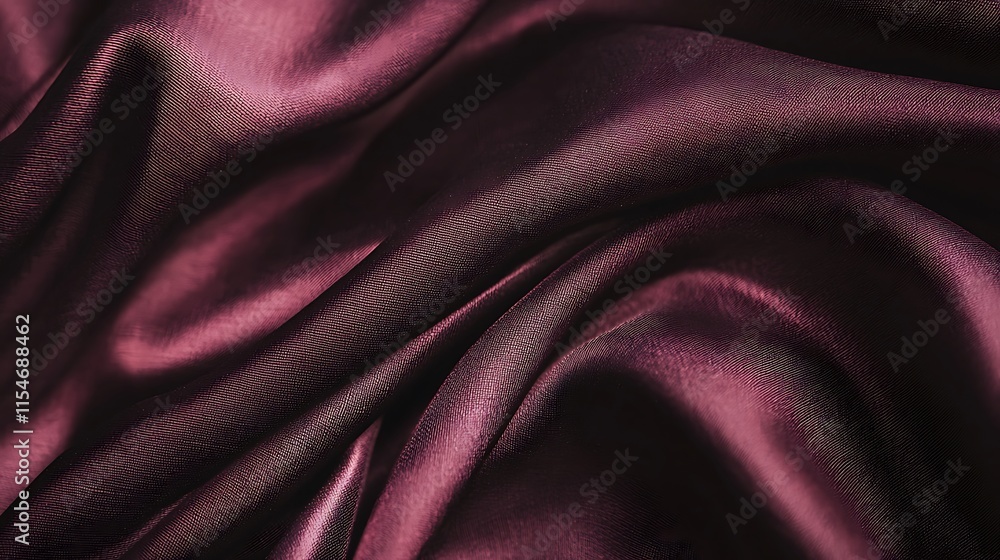 Fototapeta premium A purple fabric with a pattern of waves
