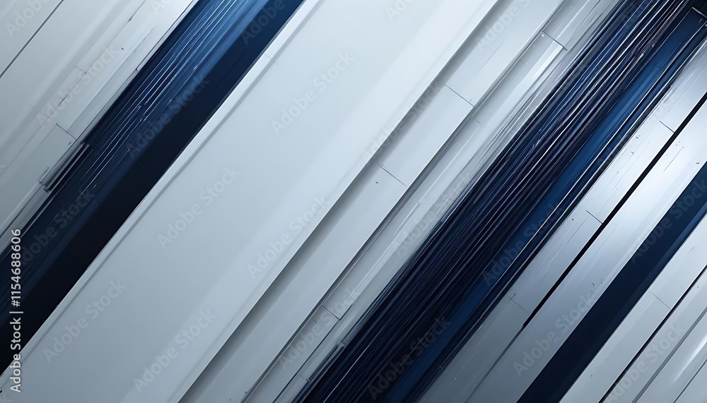 Obraz premium Abstract Grey and Blue Diagonal Lines Pattern