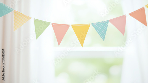 Pastel Party Bunting: A che...