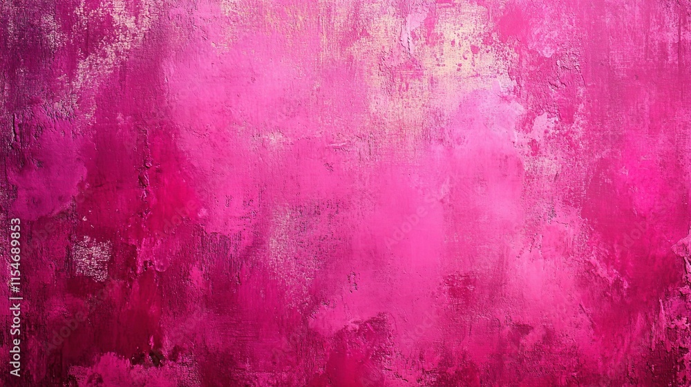 Fototapeta premium Grunge Pink Textured Background with Watermelon Hue and Rough Surface
