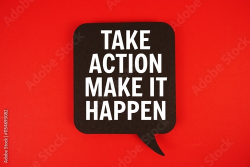 Obraz na plátně Take action