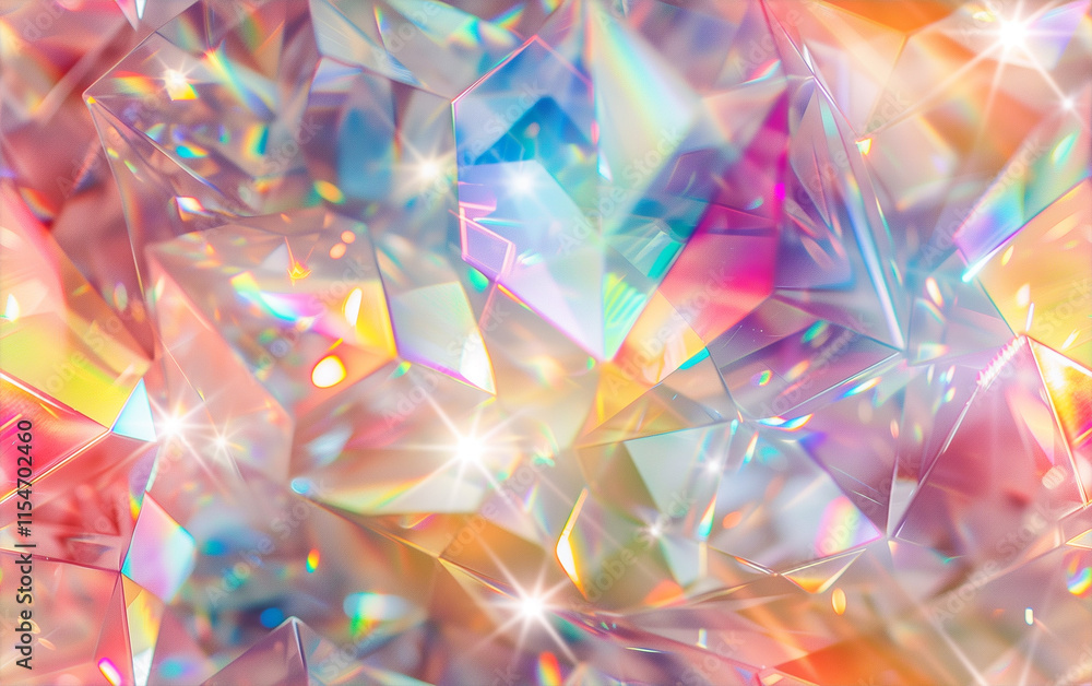 Colorful Abstract Glittering Light Sparkles Prism Colorful Abstract Glittering Light Sparkles Prism