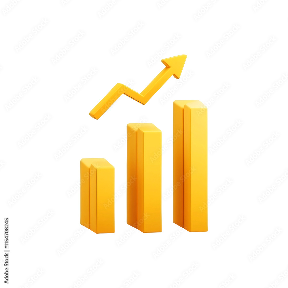 business graph with arrow isolated on transparent background remove png, clipping path business graph with arrow isolated on transparent background remove png, clipping path
