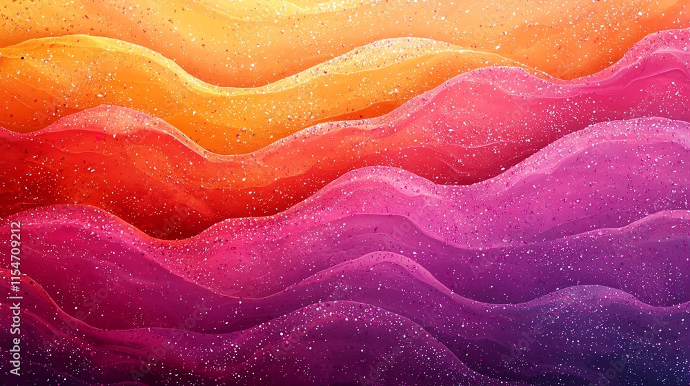 Vivid abstract gradient waves in warm tones, creating a vibrant and dynamic visual experience. Vivid abstract gradient waves in warm tones, creating a vibrant and dynamic visual experience.