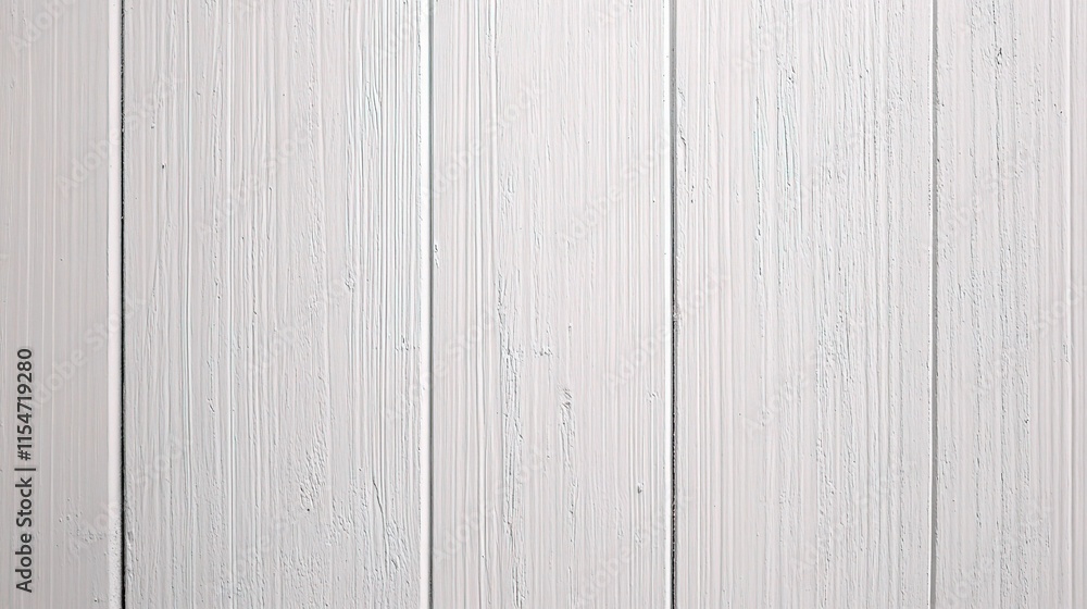 Naklejka premium White Wooden Board Texture for Natural Background Design