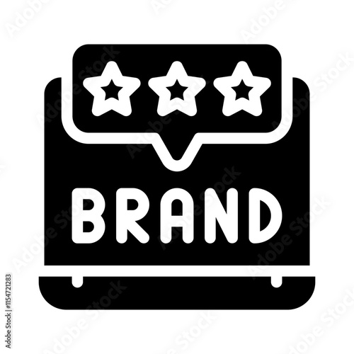 Brand Identity glyph icon