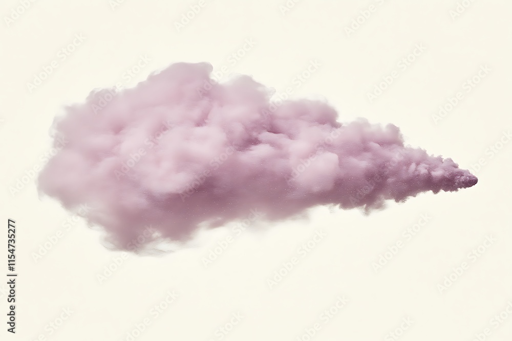 Floating Purple Glitter Dust in a Soft Glow Floating Purple Glitter Dust in a Soft Glow