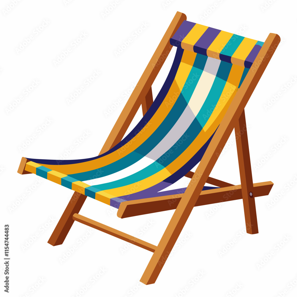 beach chair isolated on white beach chair isolated on white