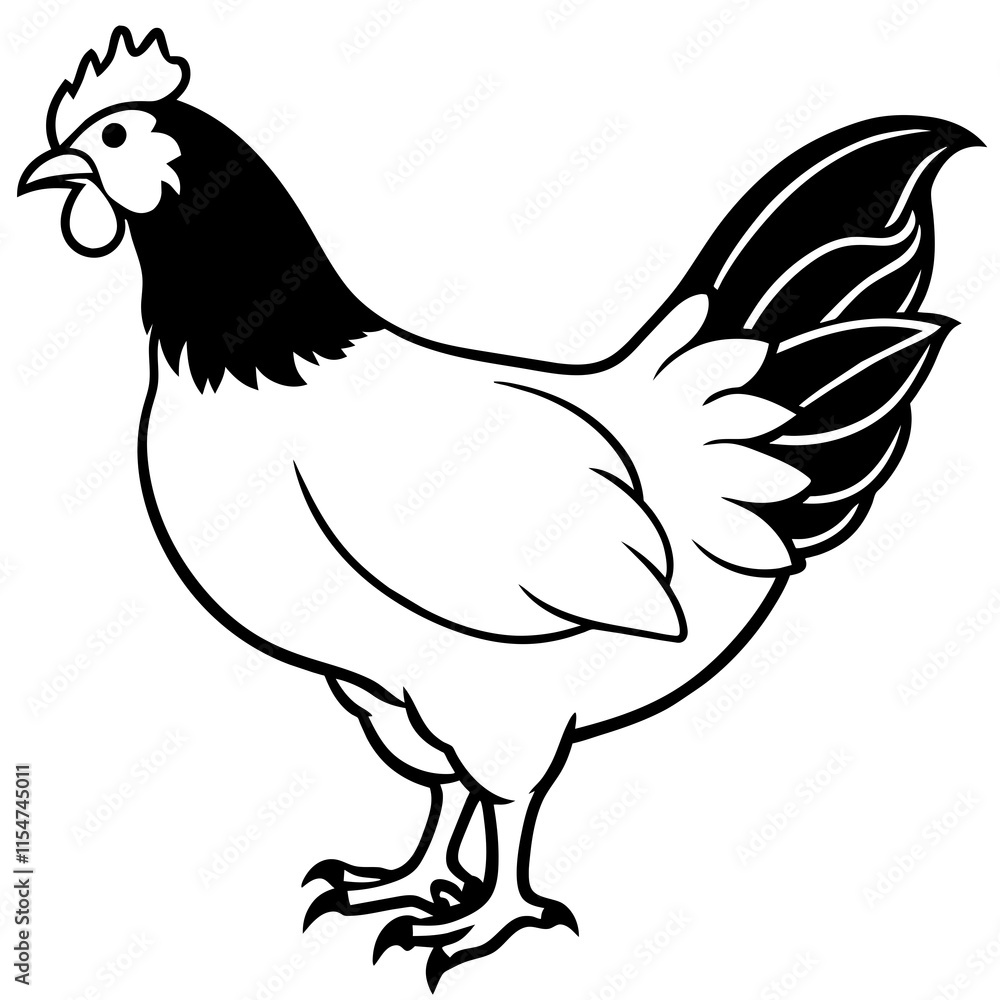 hen and chicken hen and chicken