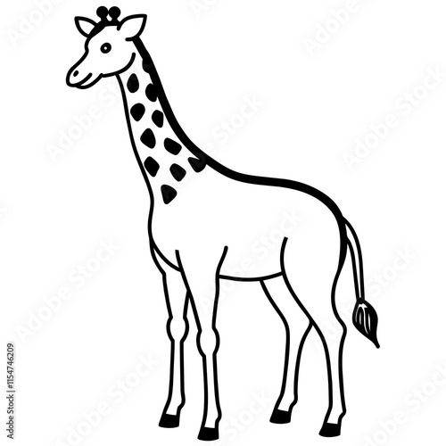 giraffe illustration