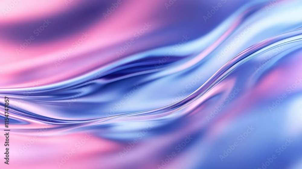 Naklejka premium Abstract Blurred Blue Gradient Background for Creative Projects