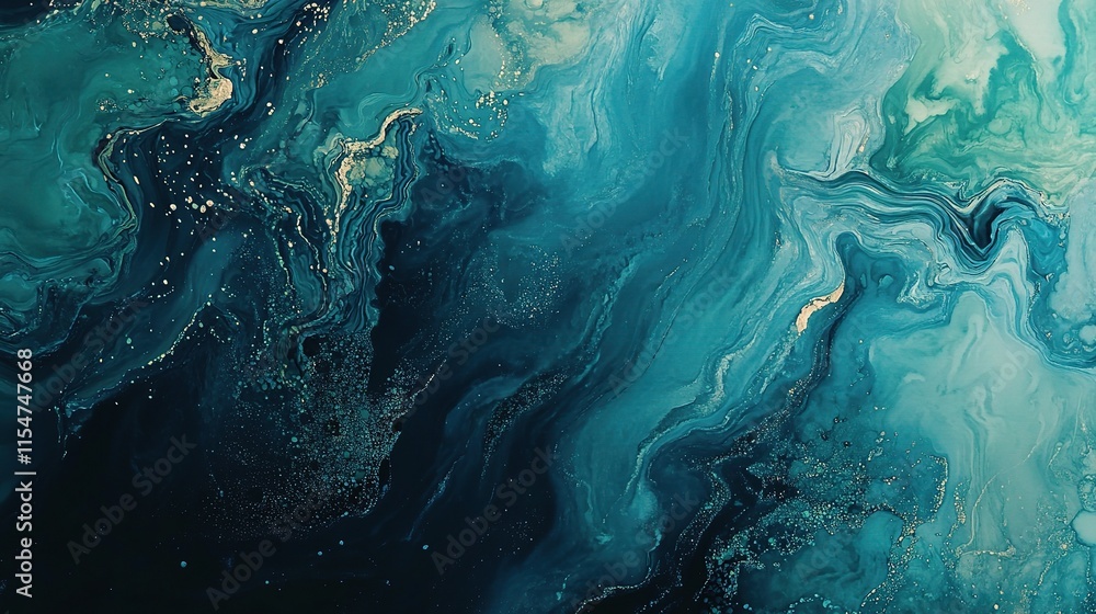 Teal and Blue Abstract Watercolor Background Artful Design Teal and Blue Abstract Watercolor Background Artful Design