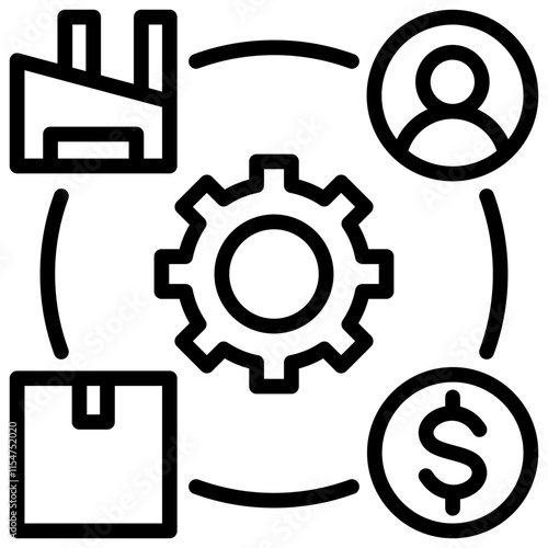 Value Chain Icon