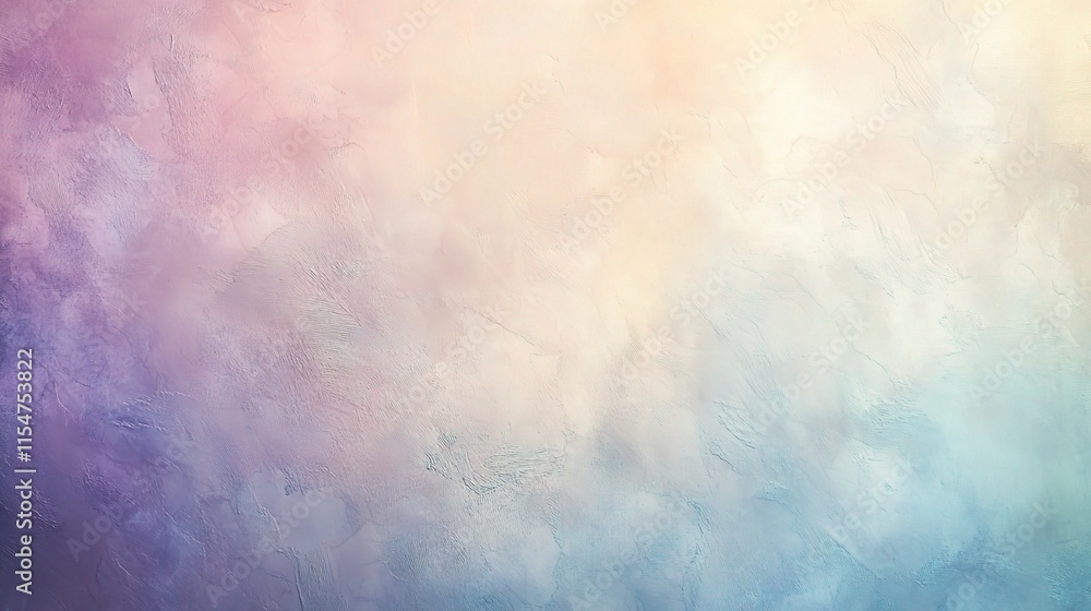 Soft Pastel Abstract Texture Design with Holographic Effect