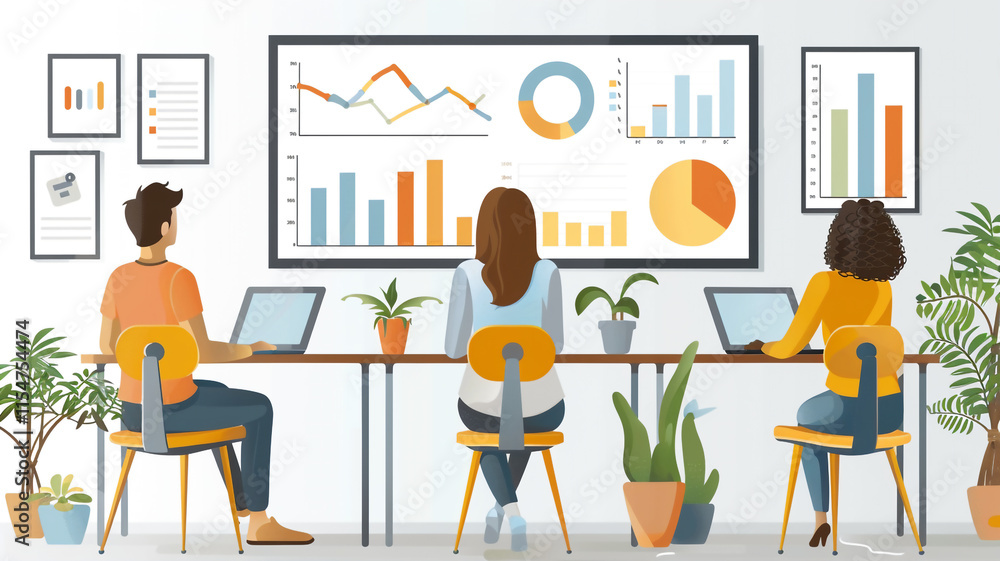 people working together in office people working together in office