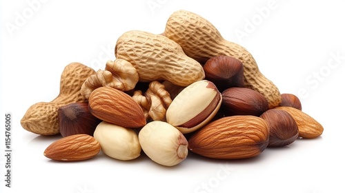 Wallpaper Mural Rustic Wooden Background with a Single Nut Isolated Torontodigital.ca