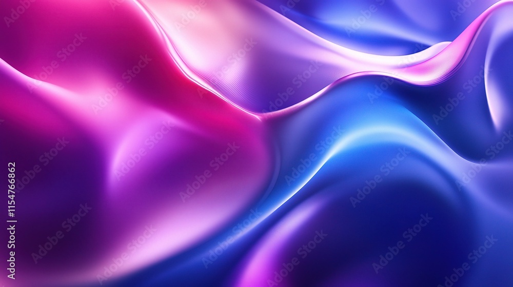 Obraz premium Abstract Blurred Blue Gradient Background Design for Creative Use