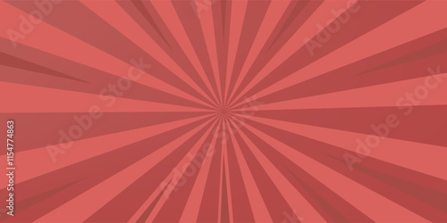 Comic abstract red background - Comic Style eps 10