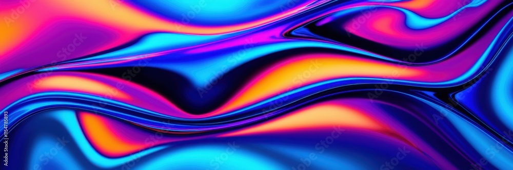 Vibrant fluid abstract, swirling neon colors, liquid motion, psychedelic waves, holographic textures, iridescent flow, dynamic gradients, surreal digital art, smooth curves, glossy surface, kaleidosco Vibrant fluid abstract, swirling neon colors, liquid motion, psychedelic waves, holographic textures, iridescent flow, dynamic gradients, surreal digital art, smooth curves, glossy surface, kaleidosco