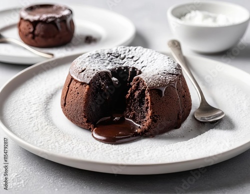 chocolate cake on a plate
