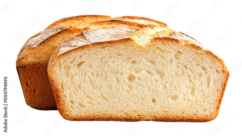 Freshly Baked Bread Loaf with a Crispy Crust and Soft Interior for Culinary Use and Delicious Recipes Freshly Baked Bread Loaf with a Crispy Crust and Soft Interior for Culinary Use and Delicious Recipes