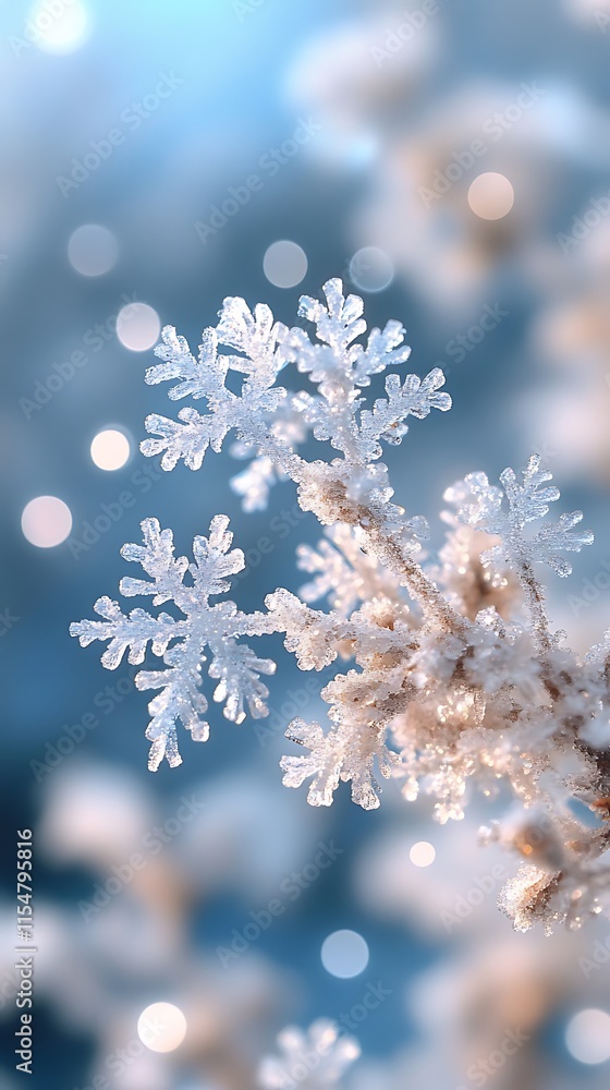 Icy snowflake winter close up shot high resolution hd background Icy snowflake winter close up shot high resolution hd background