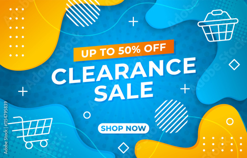 Clearance Sale Poster Template