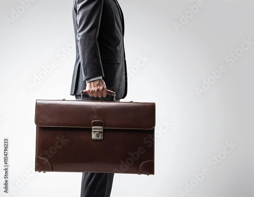 businessman with briefcase