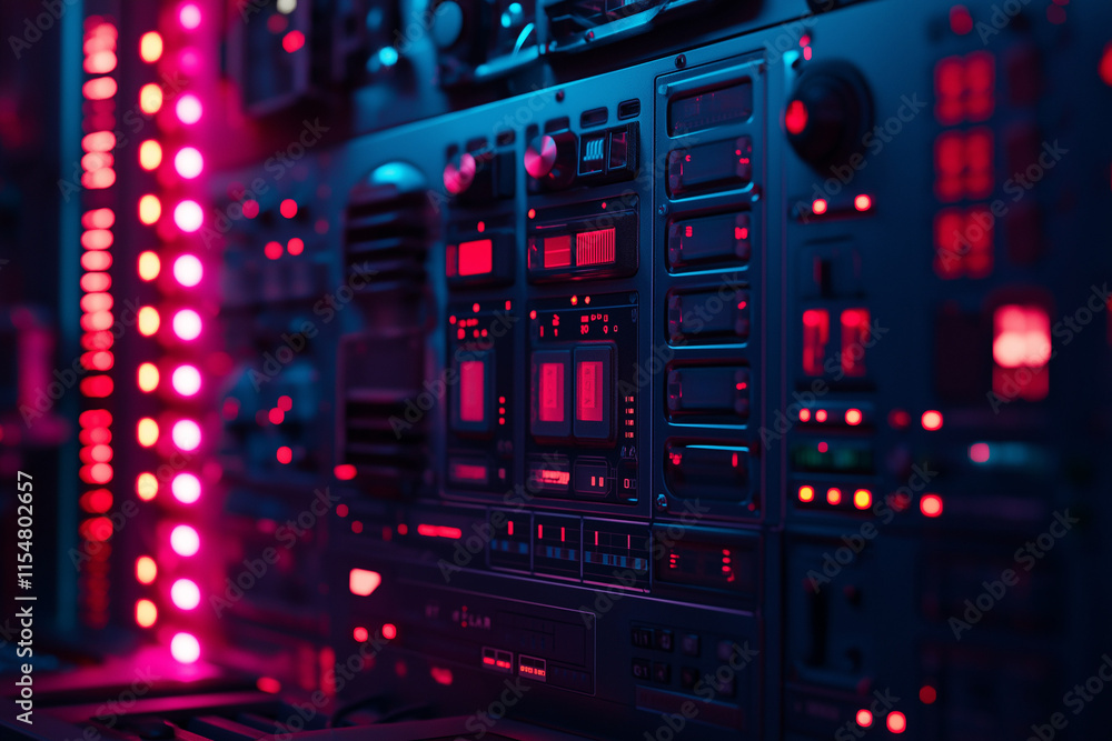 Obraz premium Next-Gen Tech: Modular Acceleration Panel for Enhanced Performance