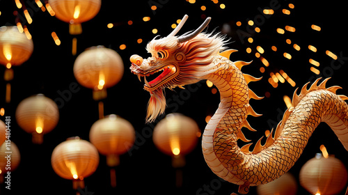 Chinese Dragon in a Sea of ...