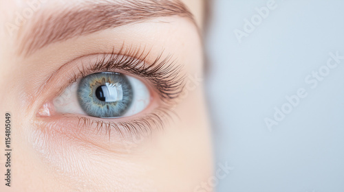 Captivating Gaze: Close-up ...