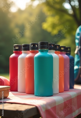 Versatile Plastic Water Bottles Available in Six Colors: Perfect for Gym, Outdoor Activities, and Daily Use in 700ml and 900ml Sizes
 photo