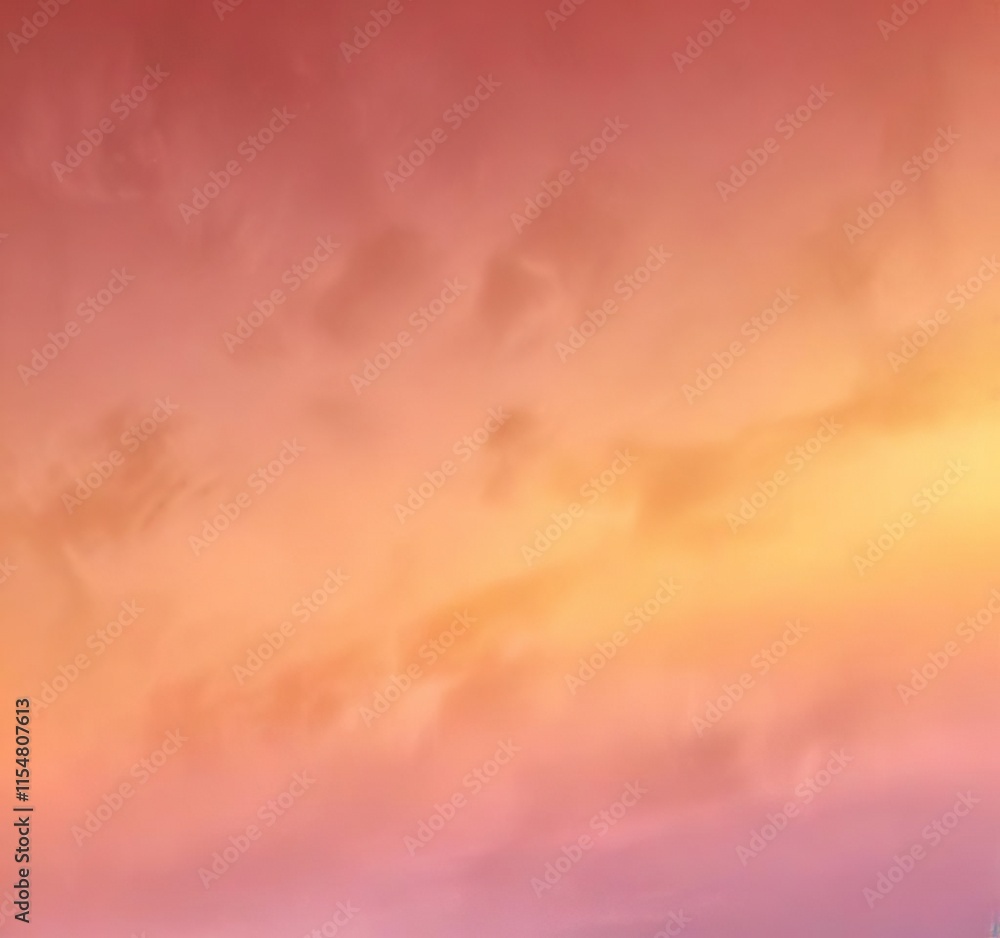 Obraz premium Pastel and soothing abstract orange gradient with soft focus effects, Calming, Soothing, Blur