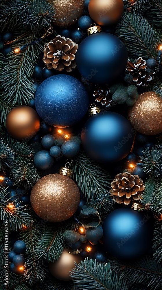 Ornaments elegant blue holiday festive christmas decor high resolution hd picture Ornaments elegant blue holiday festive christmas decor high resolution hd picture