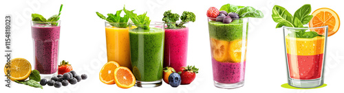 Refreshing smoothie recipes kitchen food photography bright colors close-up healthy living photo