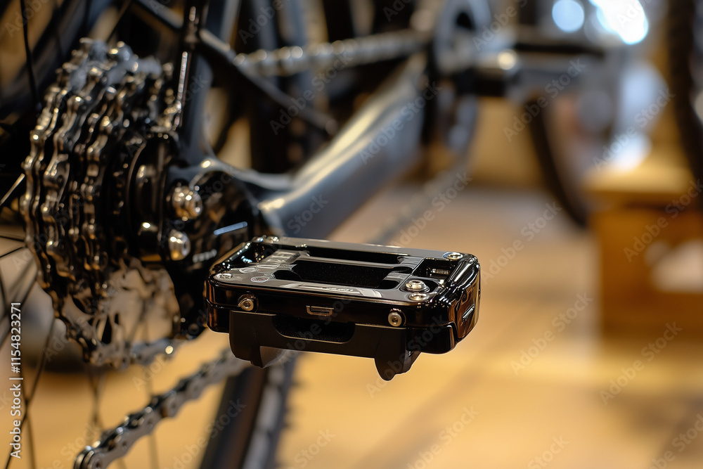 Fototapeta premium Hybrid Pedal System: Combining Power and Precision