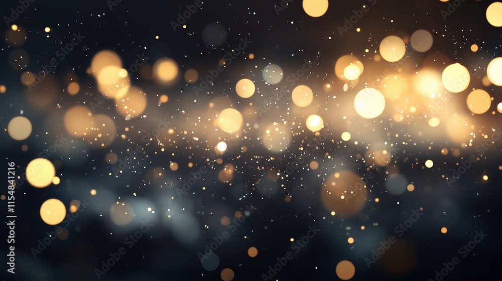 Obraz premium Vintage Glitter Lights Abstract Background for Creative Projects