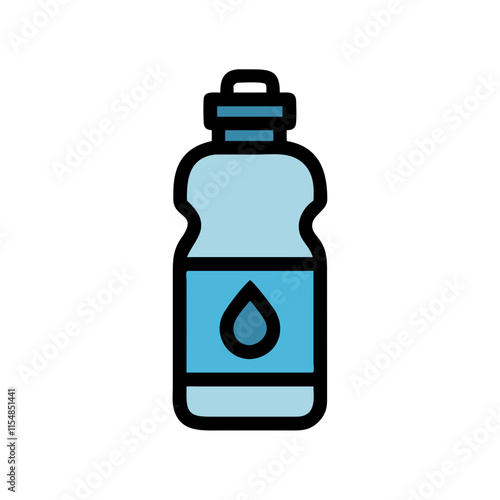 water bottle icon design