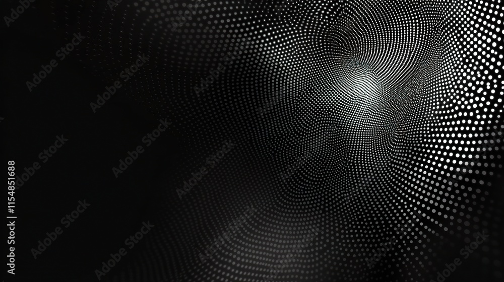Abstract Halftone Background with Dot Patterns in Dark Shades Abstract Halftone Background with Dot Patterns in Dark Shades