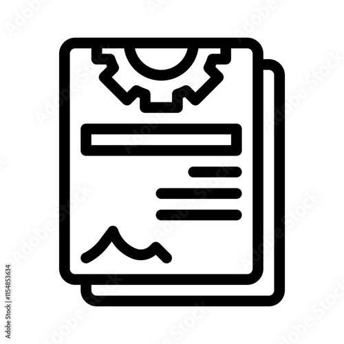 execution line icon