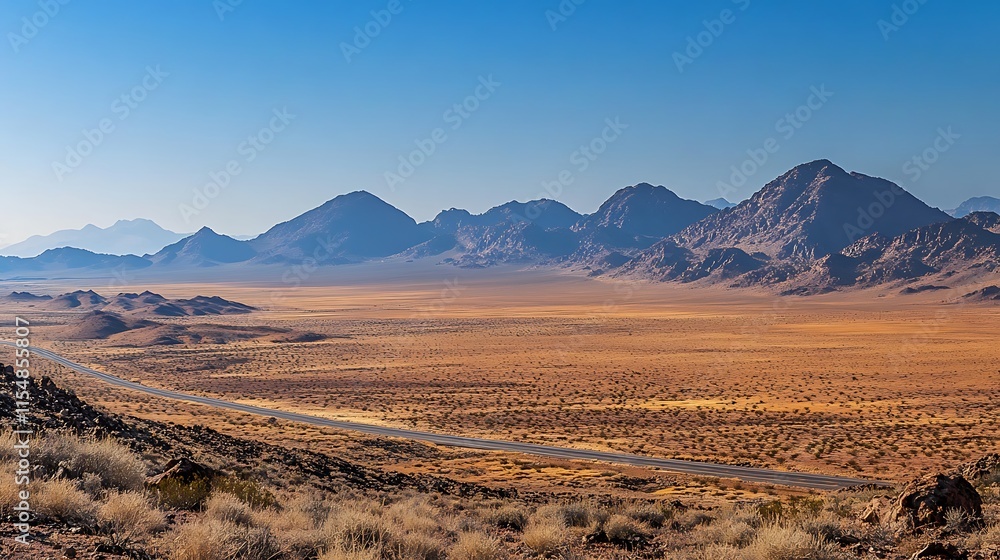 Beautiful view of the mountain Beautiful view of the mountain
