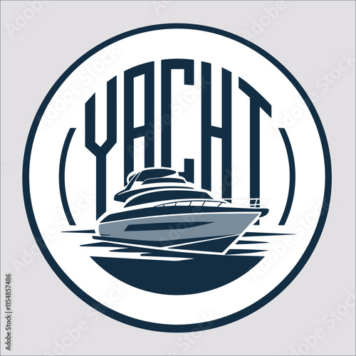 yacht vector