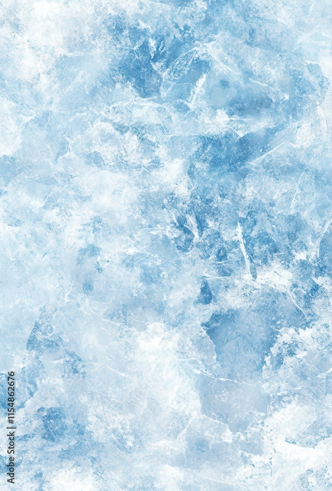 Fototapeta premium Abstract Light Blue Textured Background for Creative Projects, Presentations, and Digital Designs Featuring Soft Tones and Organic Patterns in Icy Splashes