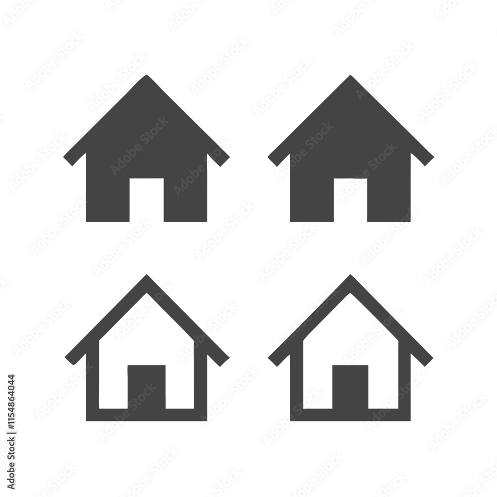 house icon set house icon set