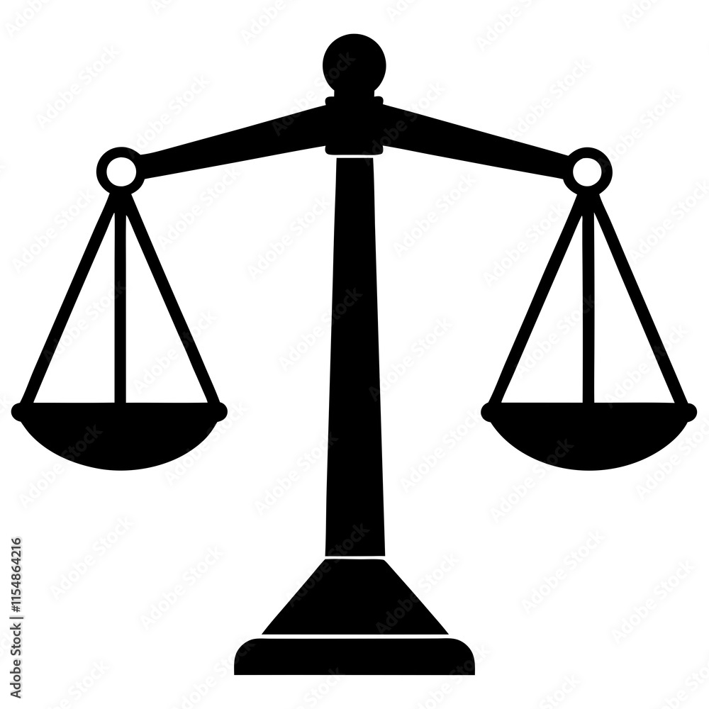 scales of justice isolated scales of justice isolated
