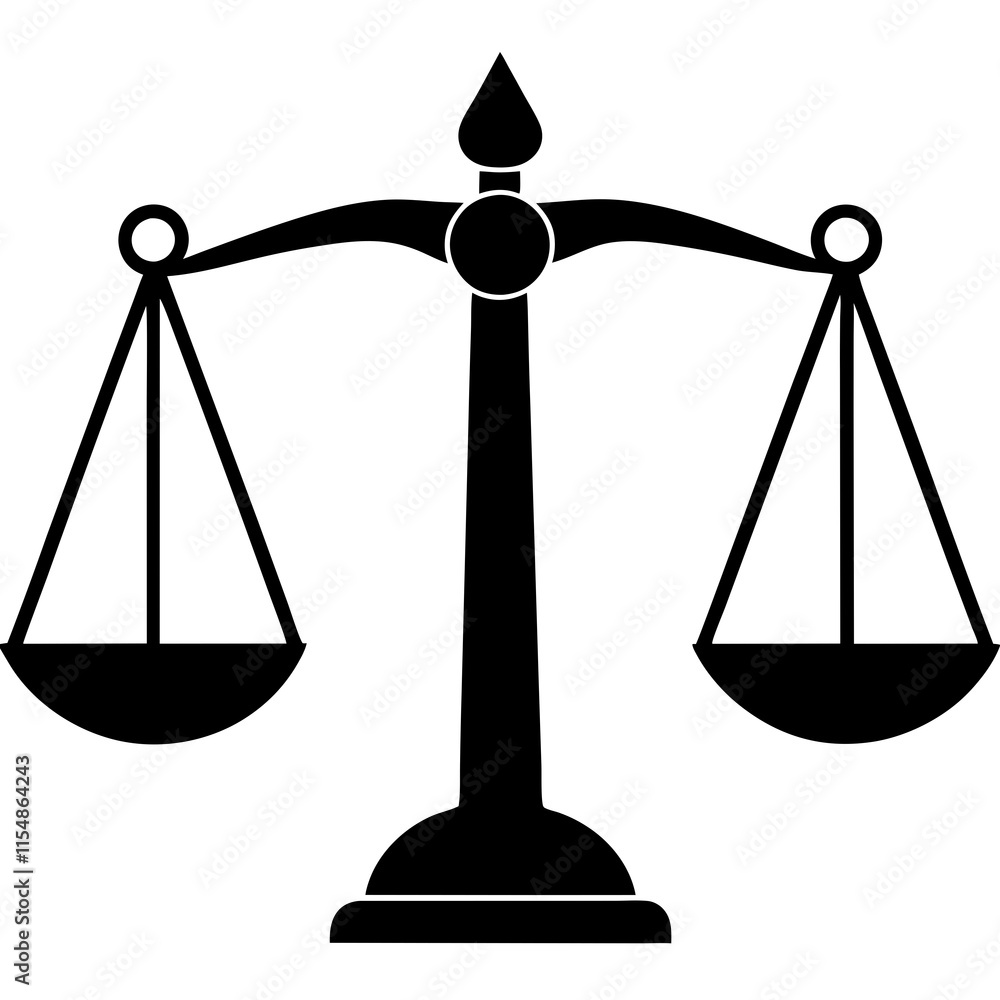 scales of justice isolated scales of justice isolated
